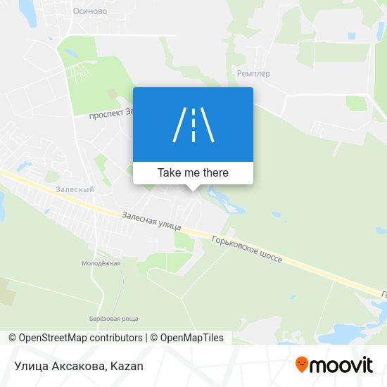 Улица Аксакова map