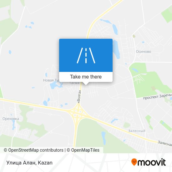 Улица Алан map
