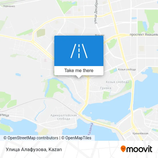 Улица Алафузова map