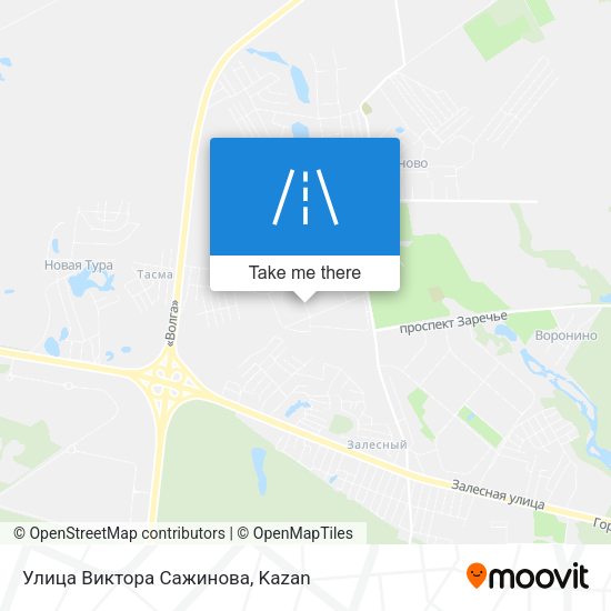 Улица Виктора Сажинова map