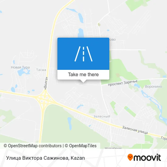 Улица Виктора Сажинова map