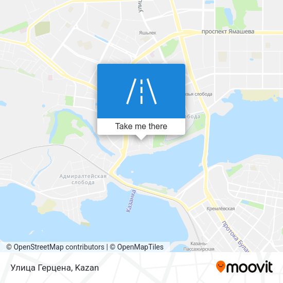 Улица Герцена map