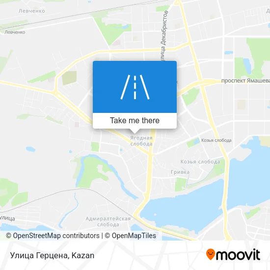 Улица Герцена map