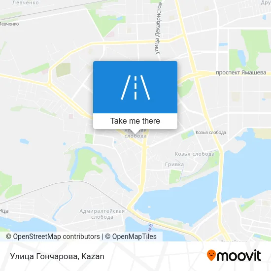 Улица Гончарова map
