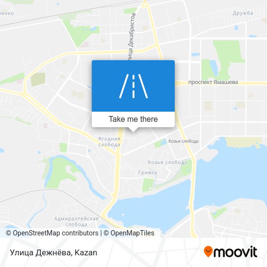 Улица Дежнёва map