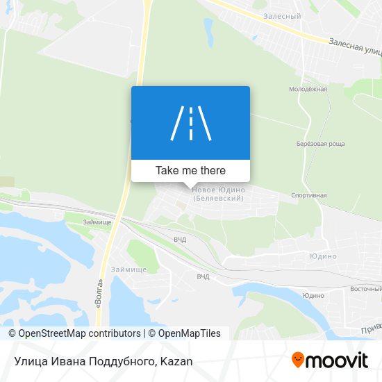 Улица Ивана Поддубного map