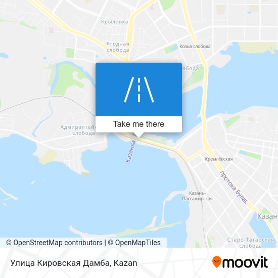 Улица Кировская Дамба map