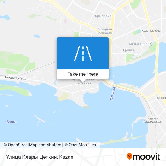 Улица Клары Цеткин map