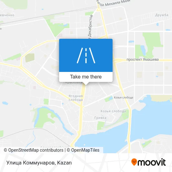 Улица Коммунаров map