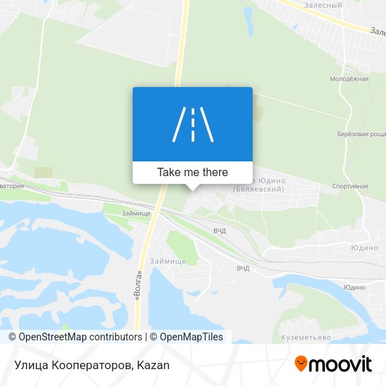 Улица Кооператоров map