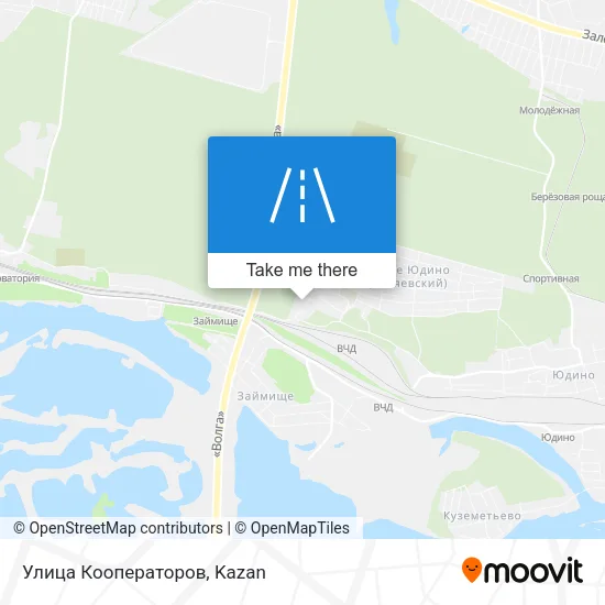 Улица Кооператоров map