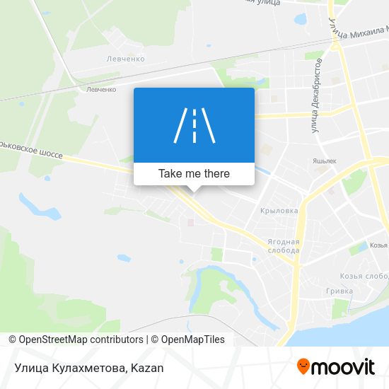 Улица Кулахметова map