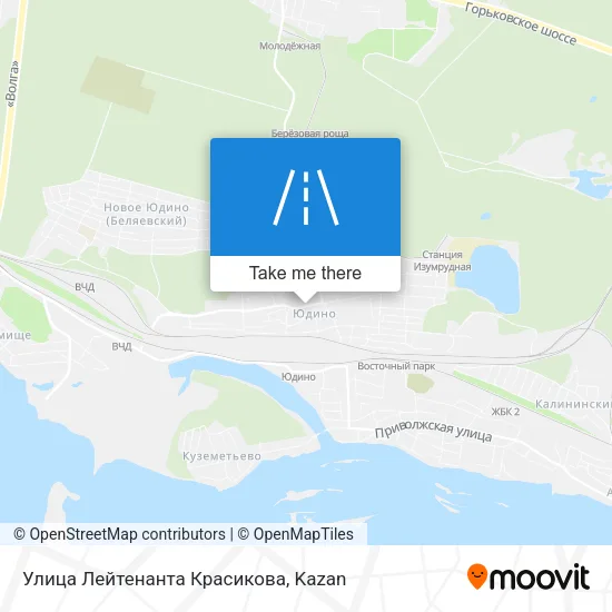 Улица Лейтенанта Красикова map