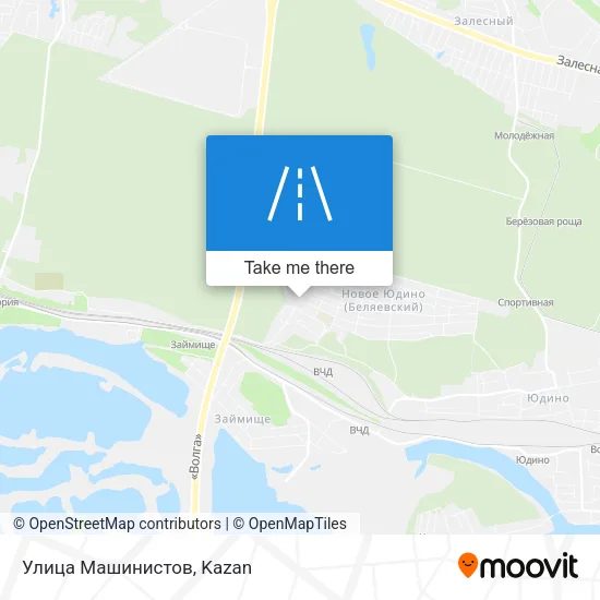 Улица Машинистов map