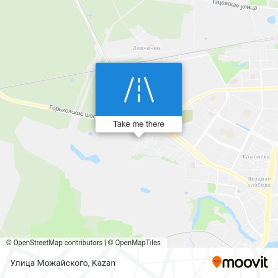 Улица Можайского map