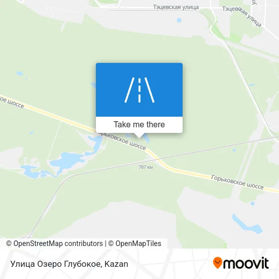 Улица Озеро Глубокое map