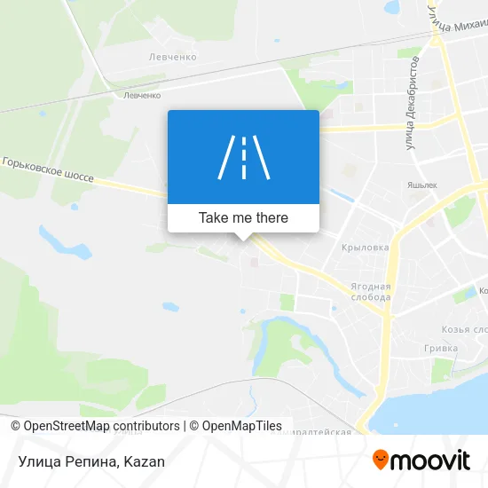 Улица Репина map