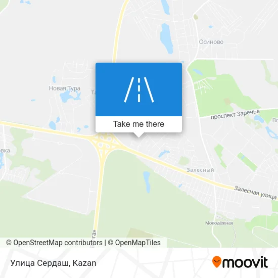 Улица Сердаш map
