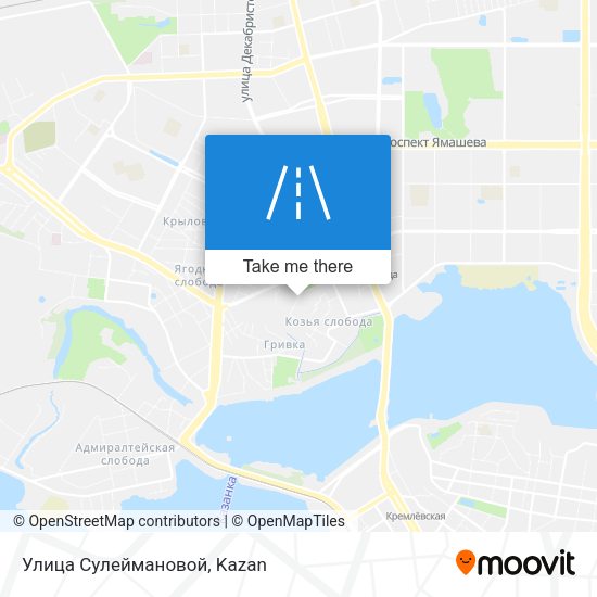 Улица Сулеймановой map