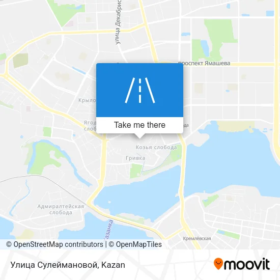 Улица Сулеймановой map