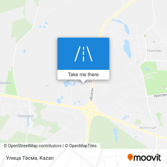 Улица Тасма map