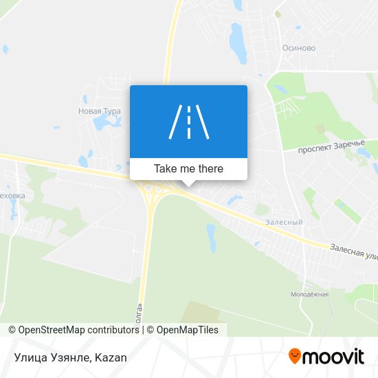 Улица Узянле map