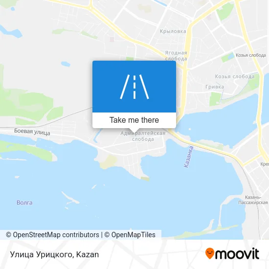 Улица Урицкого map