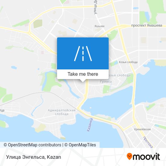 Улица Энгельса map