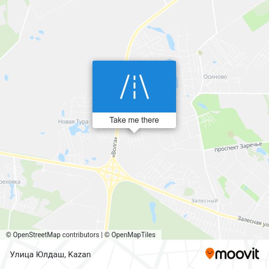 Улица Юлдаш map
