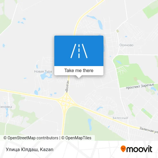 Улица Юлдаш map