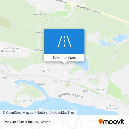 Улица Яна Юдина map