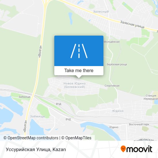 Уссурийская Улица map