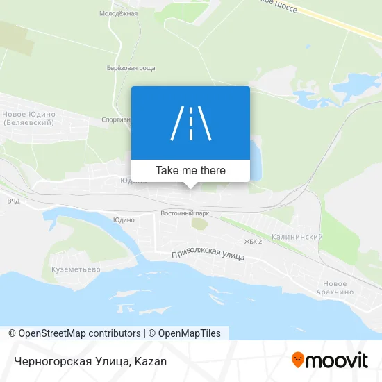 Черногорская Улица map