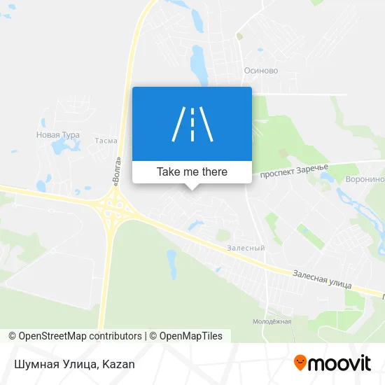 Шумная Улица map