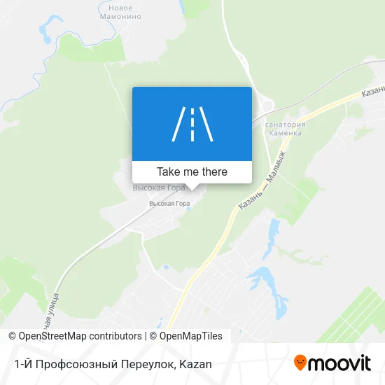 1-Й Профсоюзный Переулок map