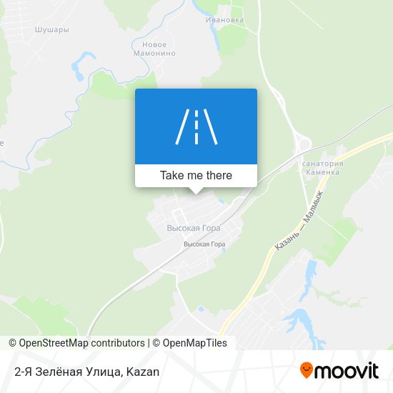 2-Я Зелёная Улица map