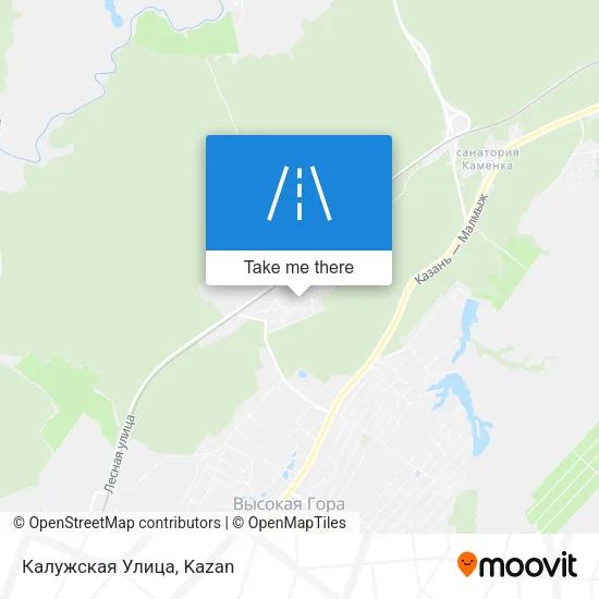 Калужская Улица map