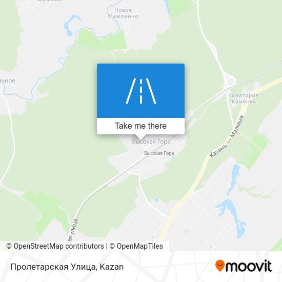 Пролетарская Улица map
