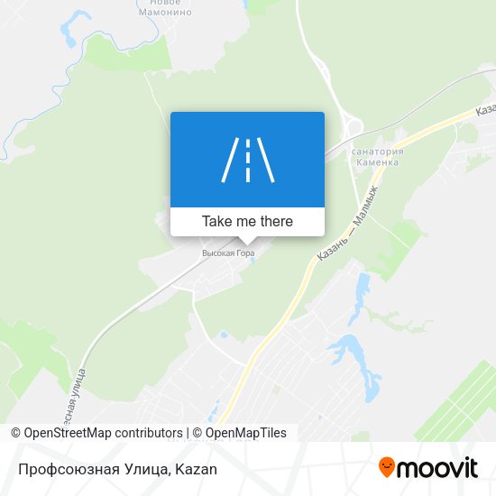 Профсоюзная Улица map