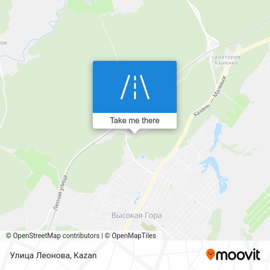 Улица Леонова map