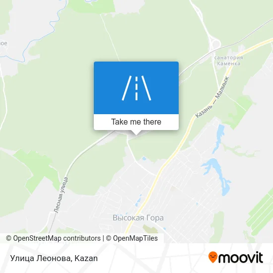 Улица Леонова map