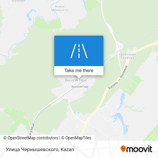 Улица Чернышевского map