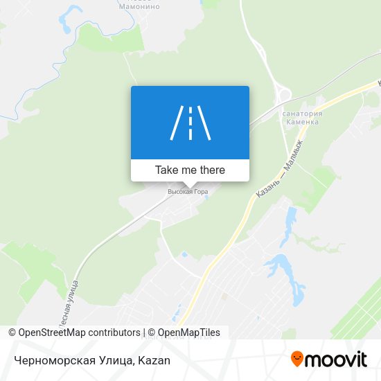 Черноморская Улица map