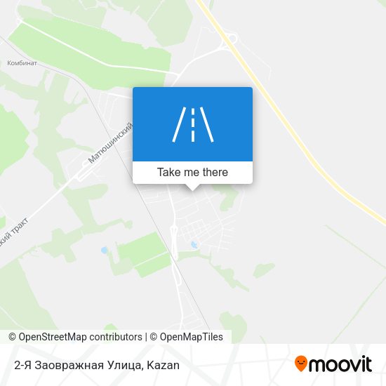 2-Я Заовражная Улица map