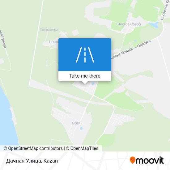 Дачная Улица map