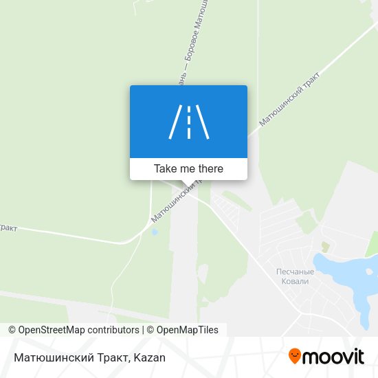 Матюшинский Тракт map