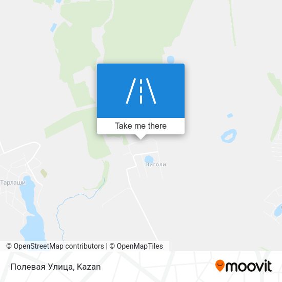Полевая Улица map