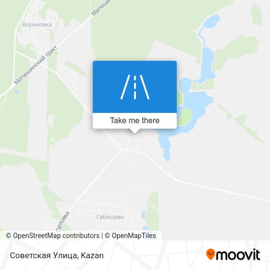 Советская Улица map