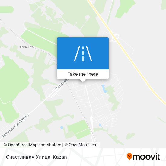 Счастливая Улица map