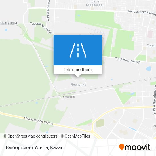 Выборгская Улица map